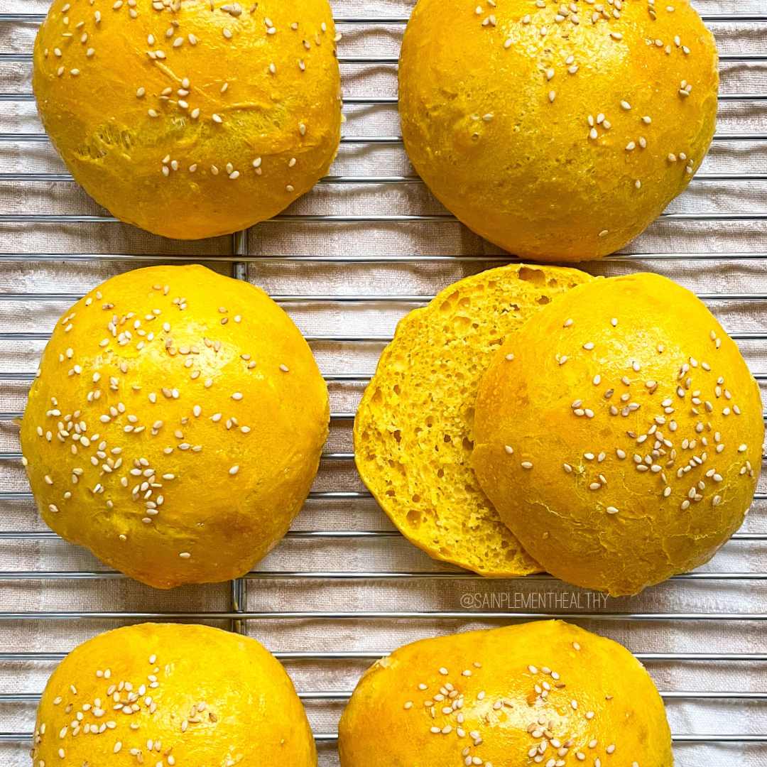 Burger bun healthy à la courge